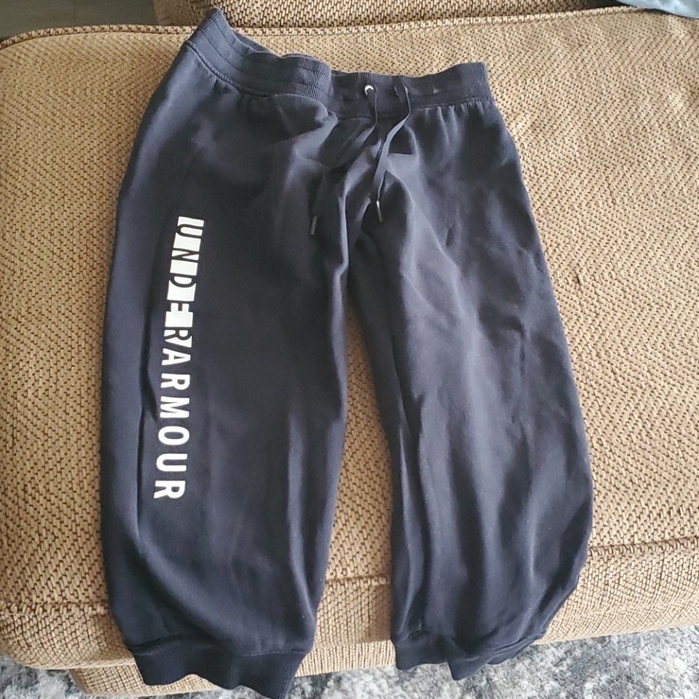 Black Under Armor Joggers